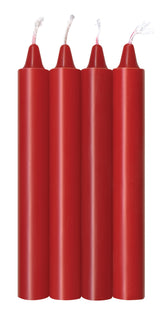 Make Me Melt Drip Candles - Hot Drip Candles - 4 Pack Red Drip Candles